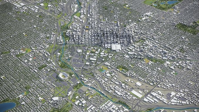 Denver 3D Model Pack 6