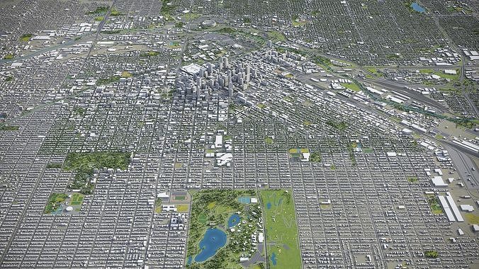 Denver 3D Model Pack 4