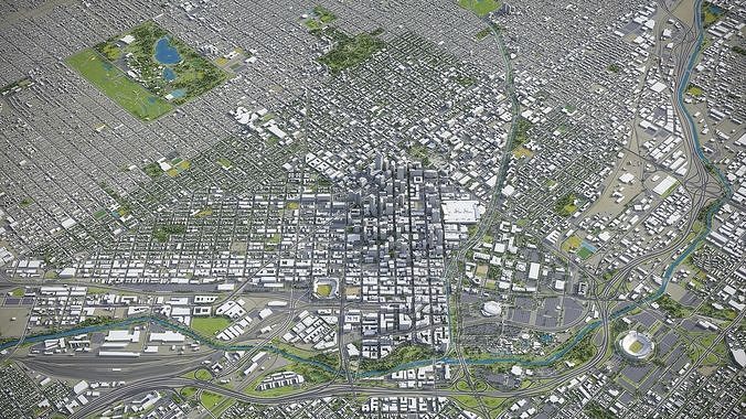 Denver 3D Model Pack 7