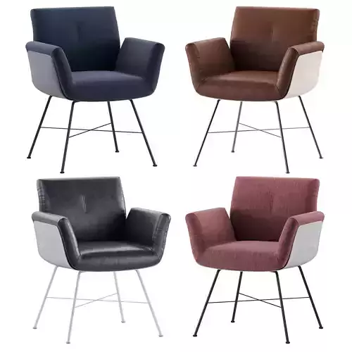 chair Cor Alvo variant 3 3D model