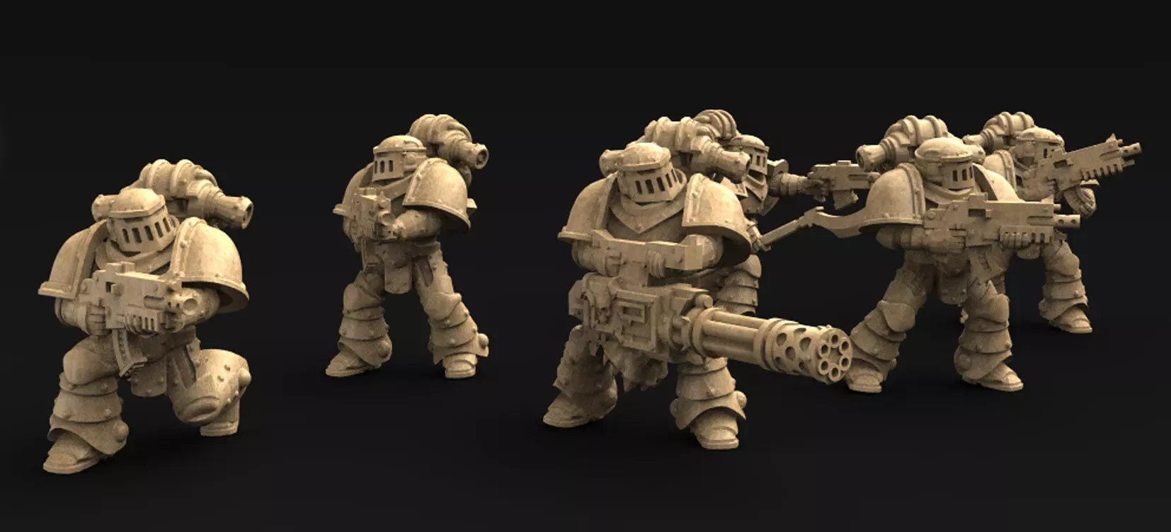 Attacak team Robotic 3D print model_0