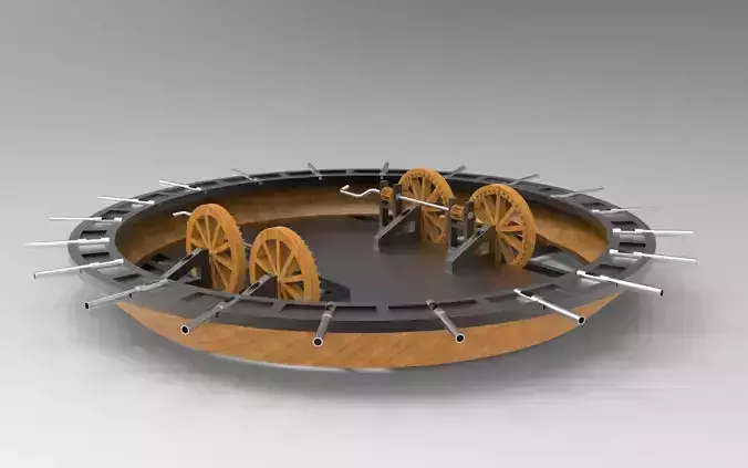 Leonardo Da Vinci - Tank Design 3D print model