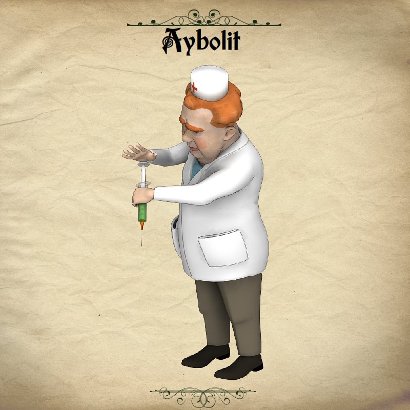 Dr Aybolit 3D model_6