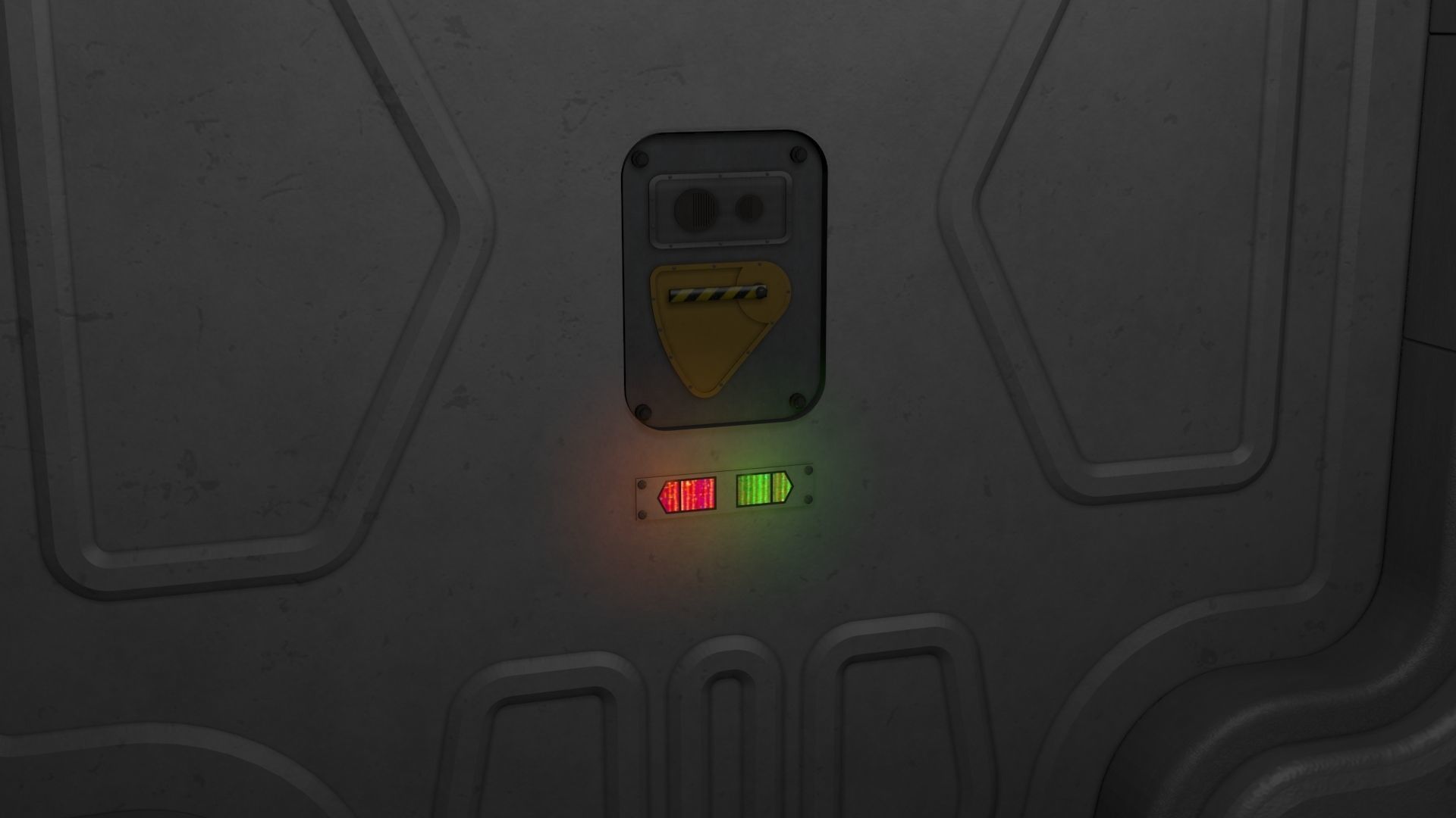 Nostromo Habitation Corridor 3D model_3