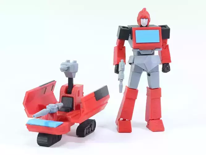 G1 Transformers Ironhide - No Supports Free 3D print model
