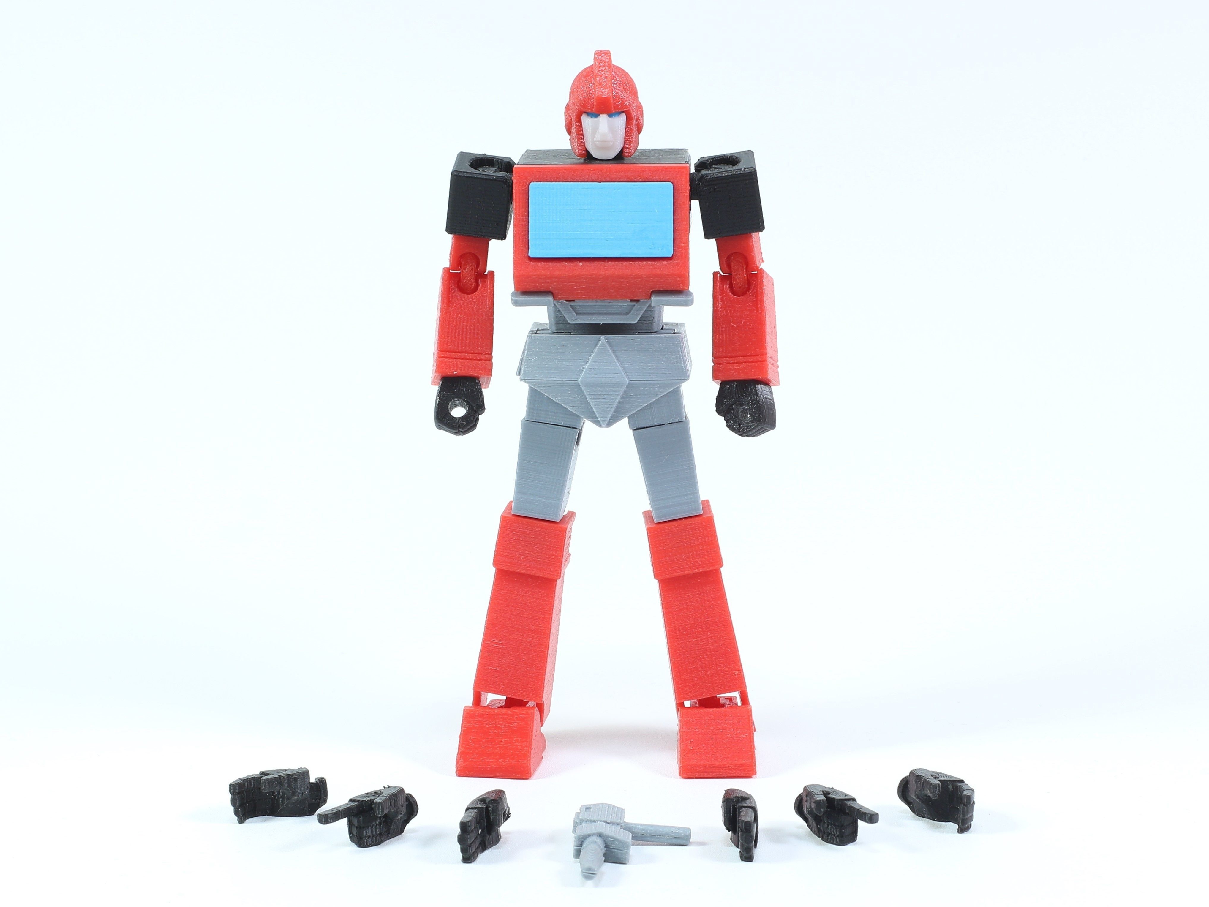 G1 Transformers Ironhide - No Supports Free 3D print model_3