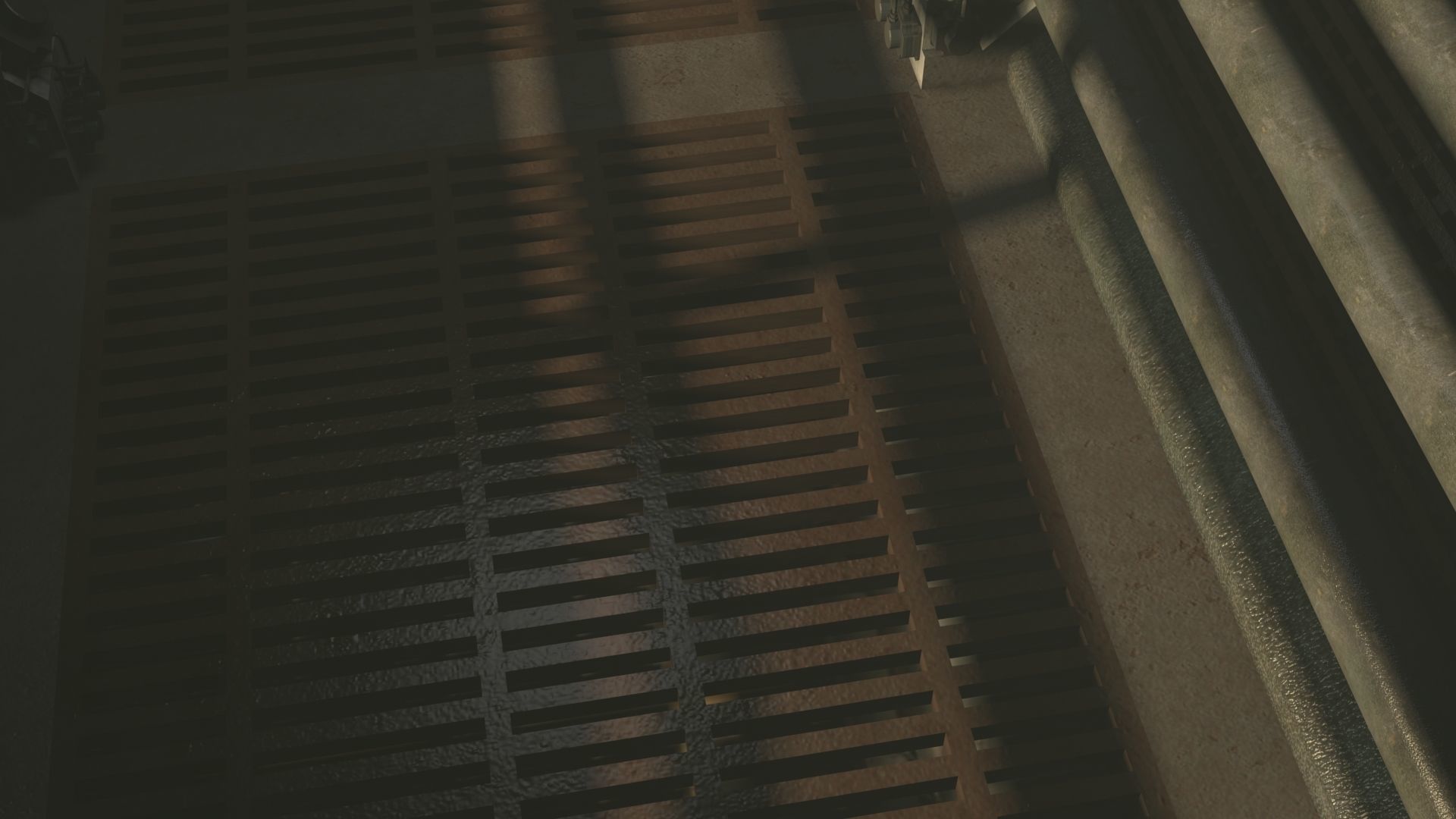 Nostromo Engineering Corridor 3D model_4