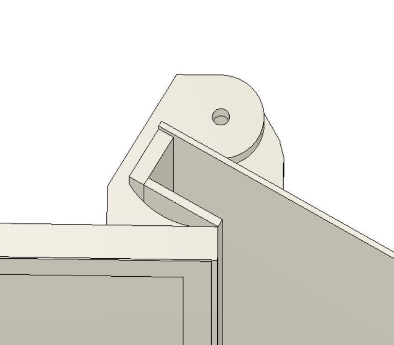 Triple monitor for laptop 3D print model_5