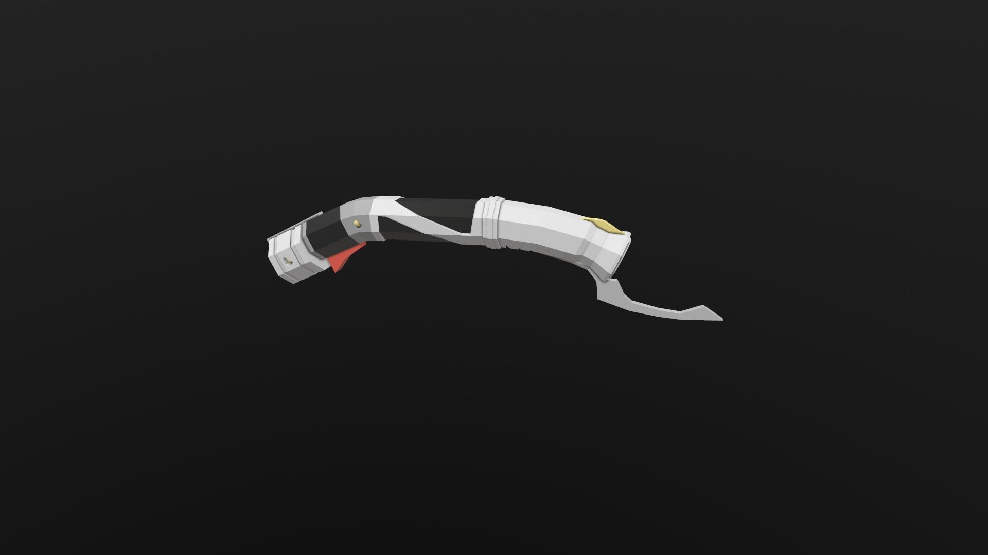 Lightsaber Pack Low-poly 3D model_3