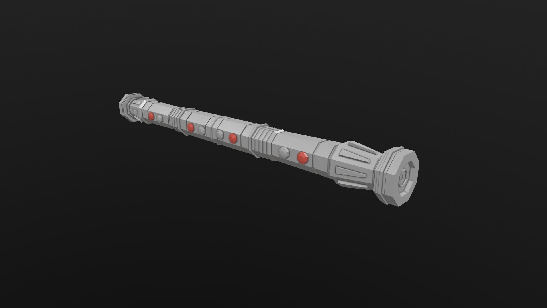 Lightsaber Pack Low-poly 3D model_5