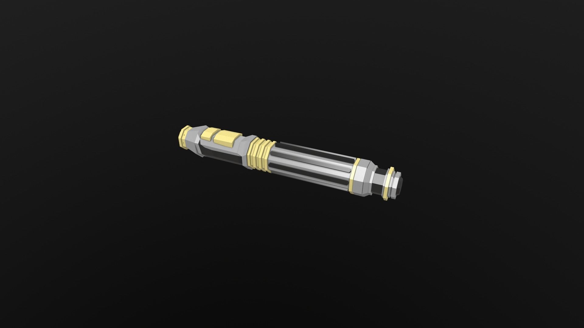 Lightsaber Pack Low-poly 3D model_12