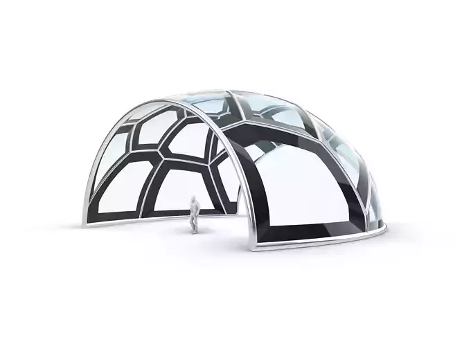 Voronoi Pavilion Stand Alone Structure v1