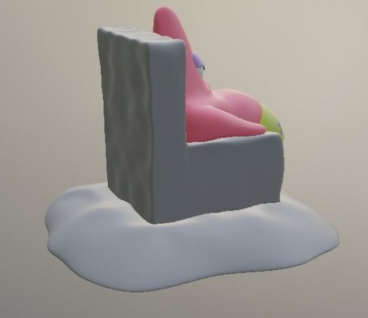 Patrick Star From SpongeBob SquarePants 3D print model_17