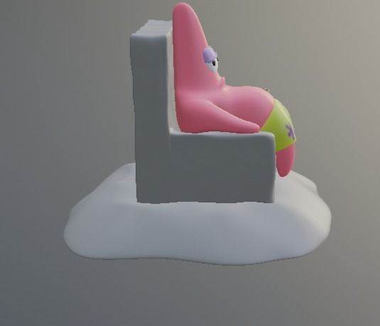 Patrick Star From SpongeBob SquarePants 3D print model_15