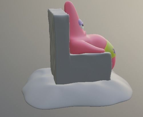 Patrick Star From SpongeBob SquarePants 3D print model_16