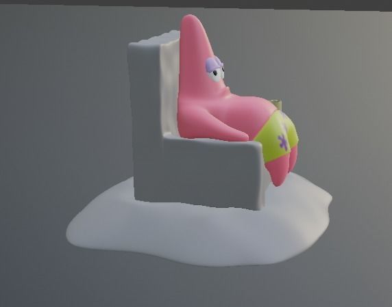 Patrick Star From SpongeBob SquarePants 3D print model_14