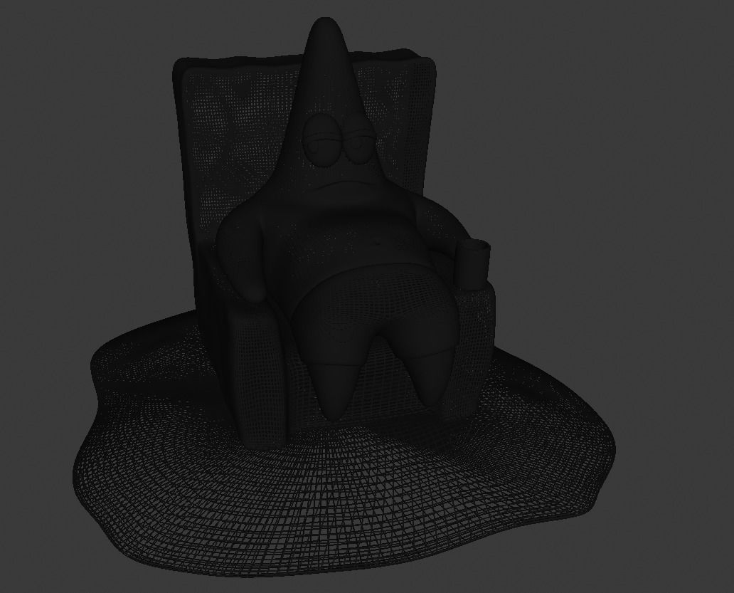 Patrick Star From SpongeBob SquarePants 3D print model_26
