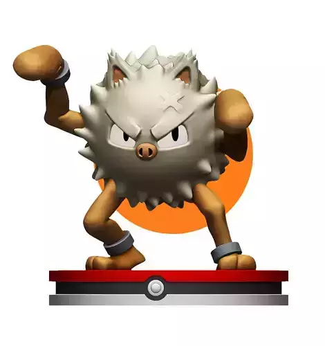 PrimeApe pokemon figurine