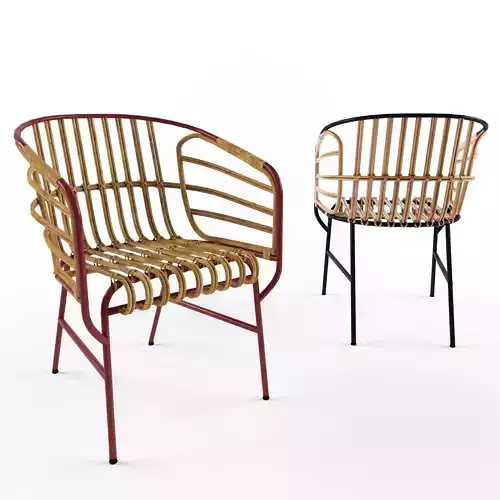 Chair Raphia By Casamania Horm