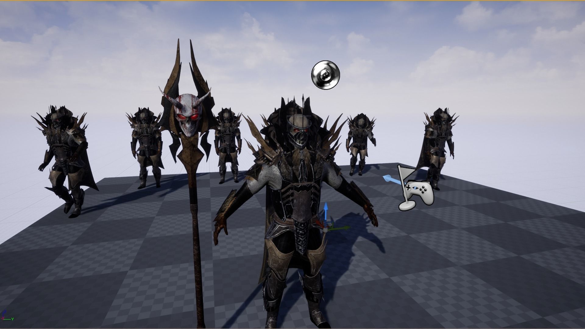 King of Darkness Low-poly 3D model_23