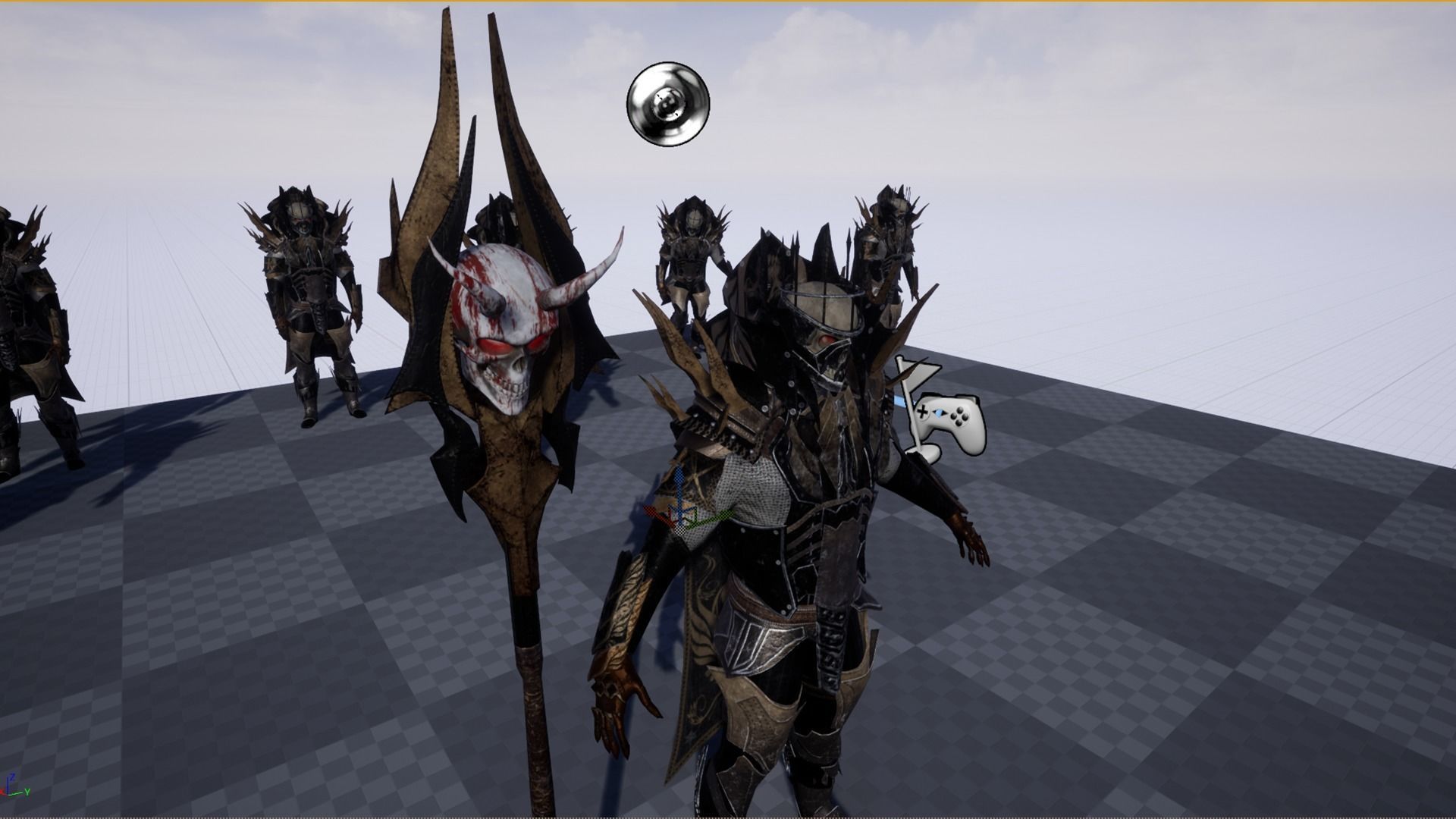 King of Darkness Low-poly 3D model_24