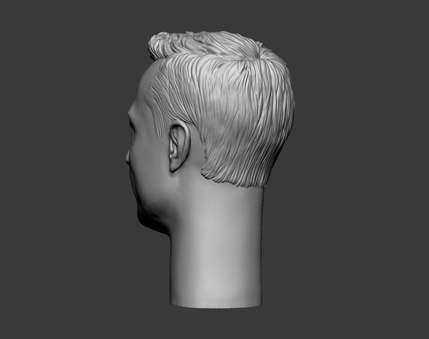 Elon Musk Head 3D print model_13