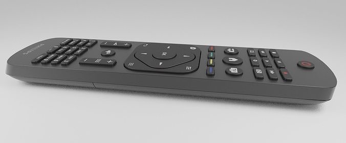 TV Remote Control  3D model