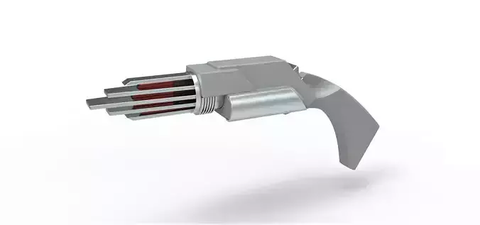 Eminian Sonic Disruptor from Star Trek The Original series 3D print model