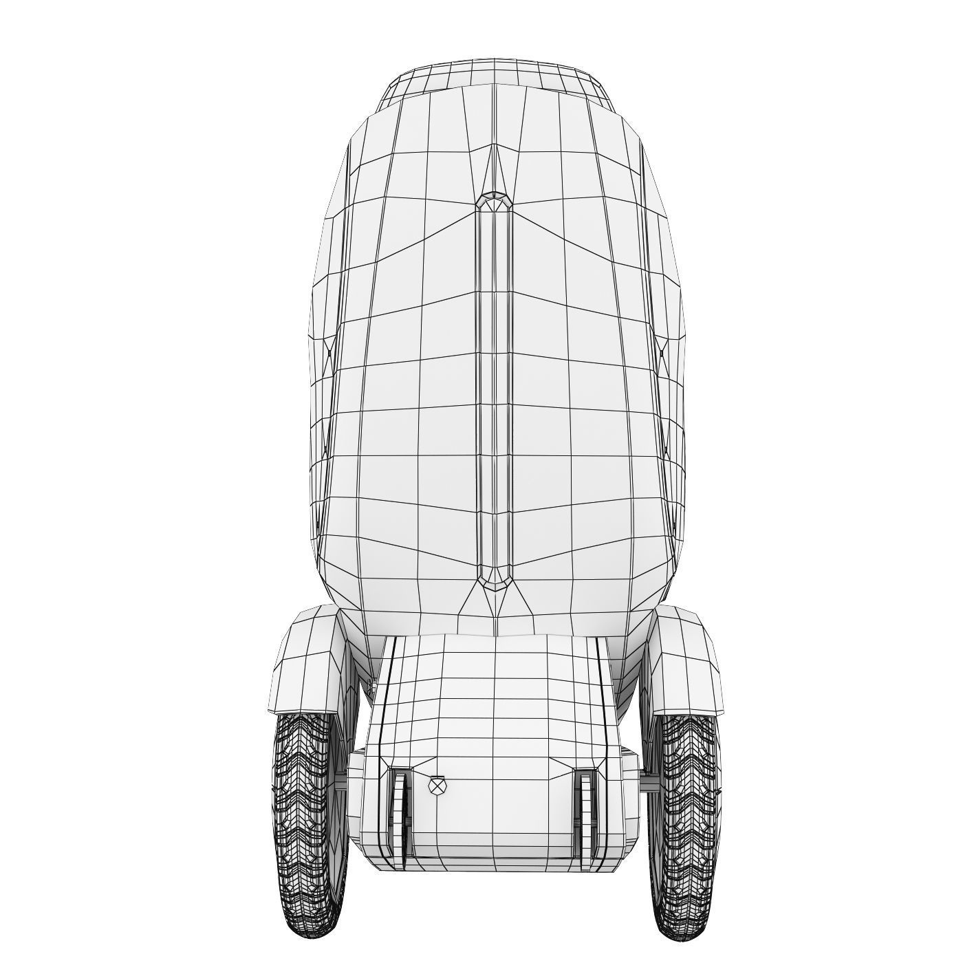 Segway S-Pod  3D model_12
