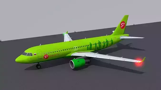 Airbus A320 livery S-7
