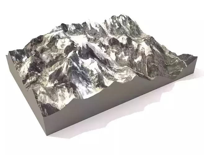 Mount Ushba 4710 meters Mountain landscape