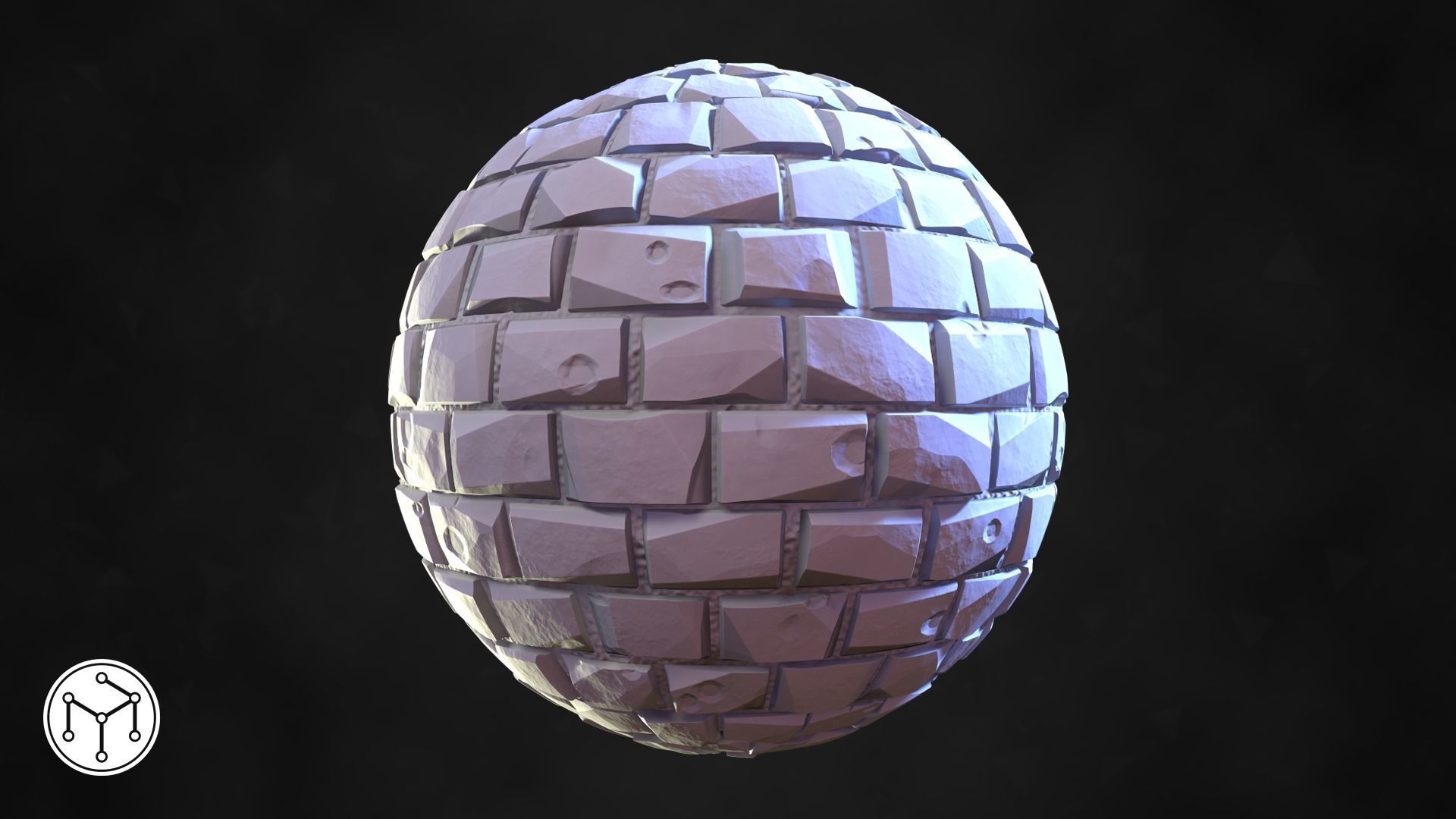 Stylized Brick Material Texture_2