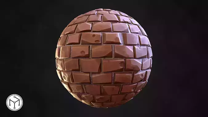 Stylized Brick Material