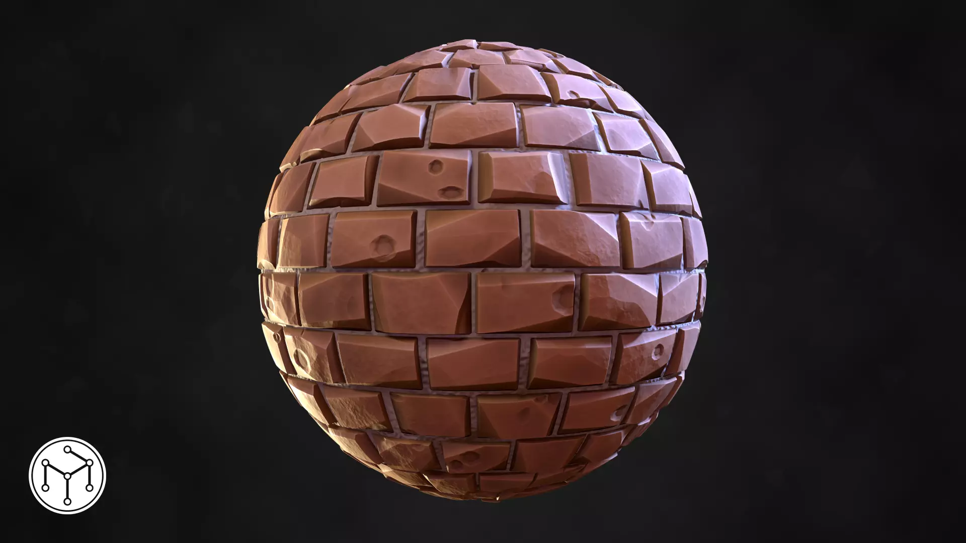 Stylized Brick Material Texture_0