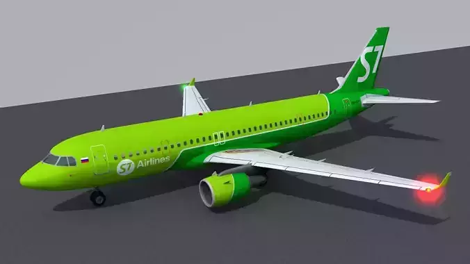 Airbus A320 new livery S-7