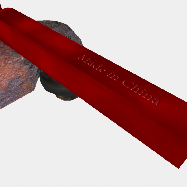 Tap model rusty water with handle Free low-poly 3D model_3