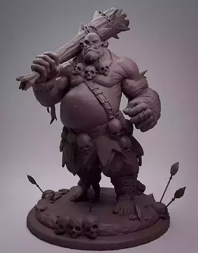 Orc Collectible 3D print model