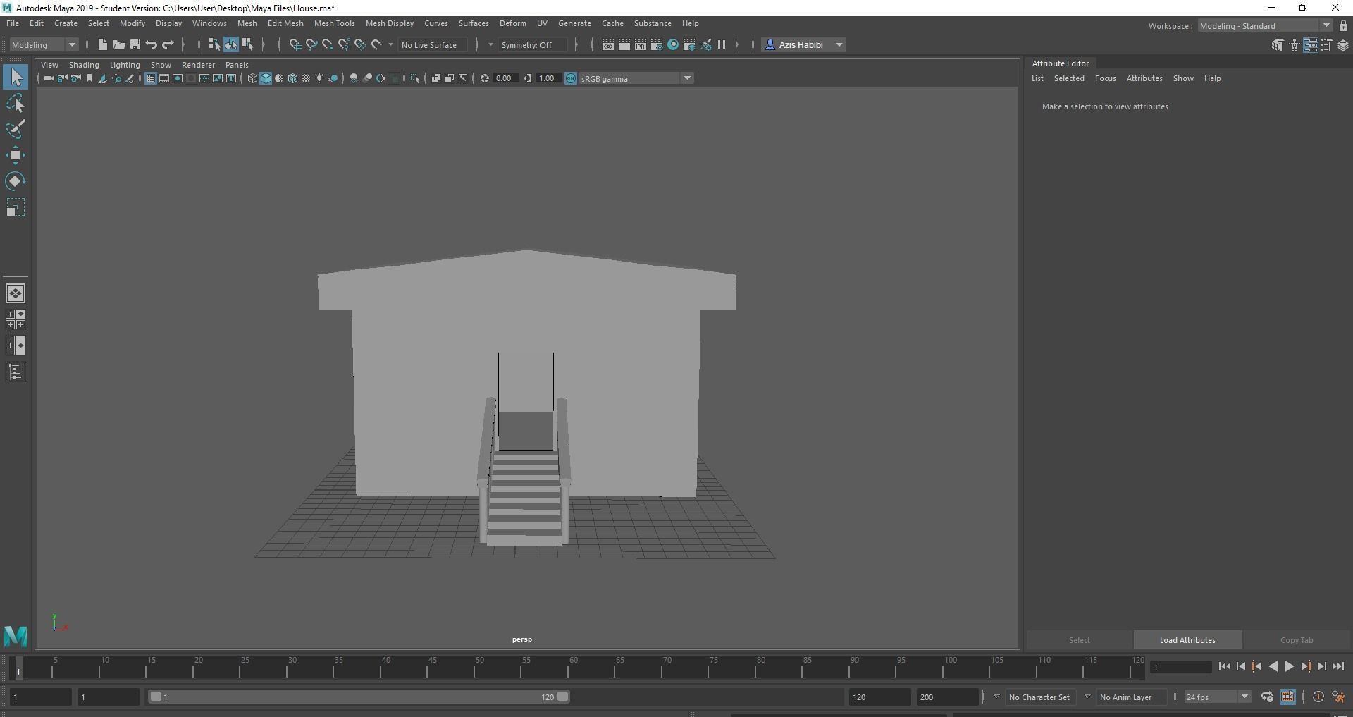 House building 3D model_3