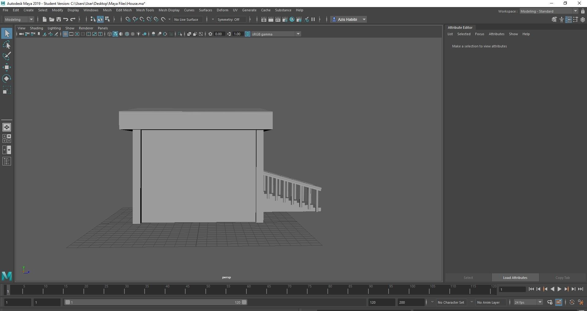 House building 3D model_6