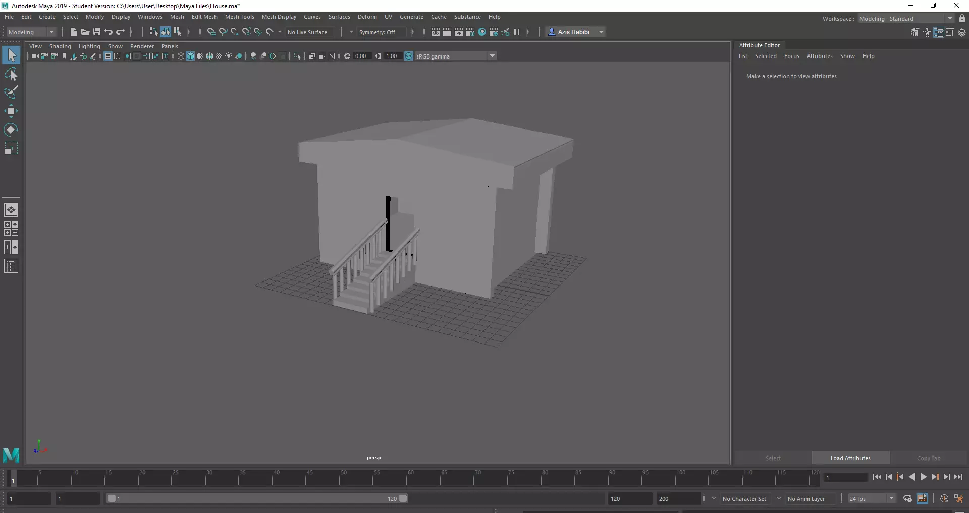 House building 3D model_0