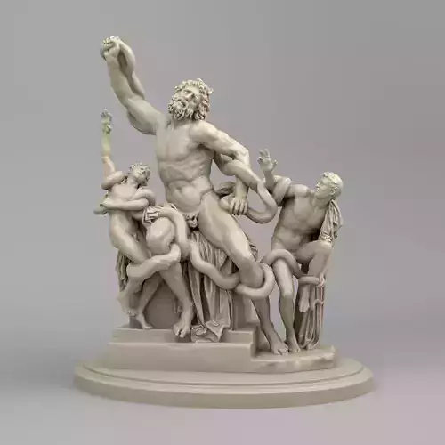 Laocoon and His Sons 3D model