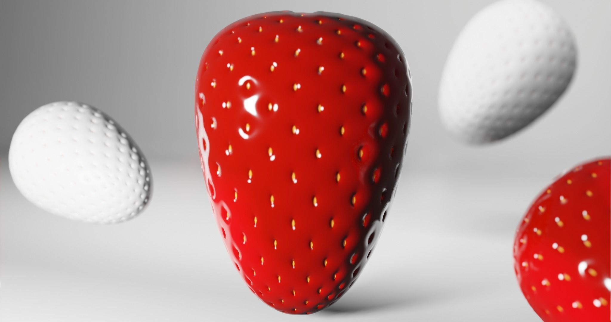 strawberry blender file Free 3D model_1