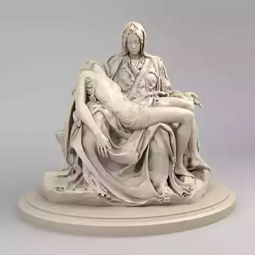 Pieta by Michelangelo Buonarroti 
