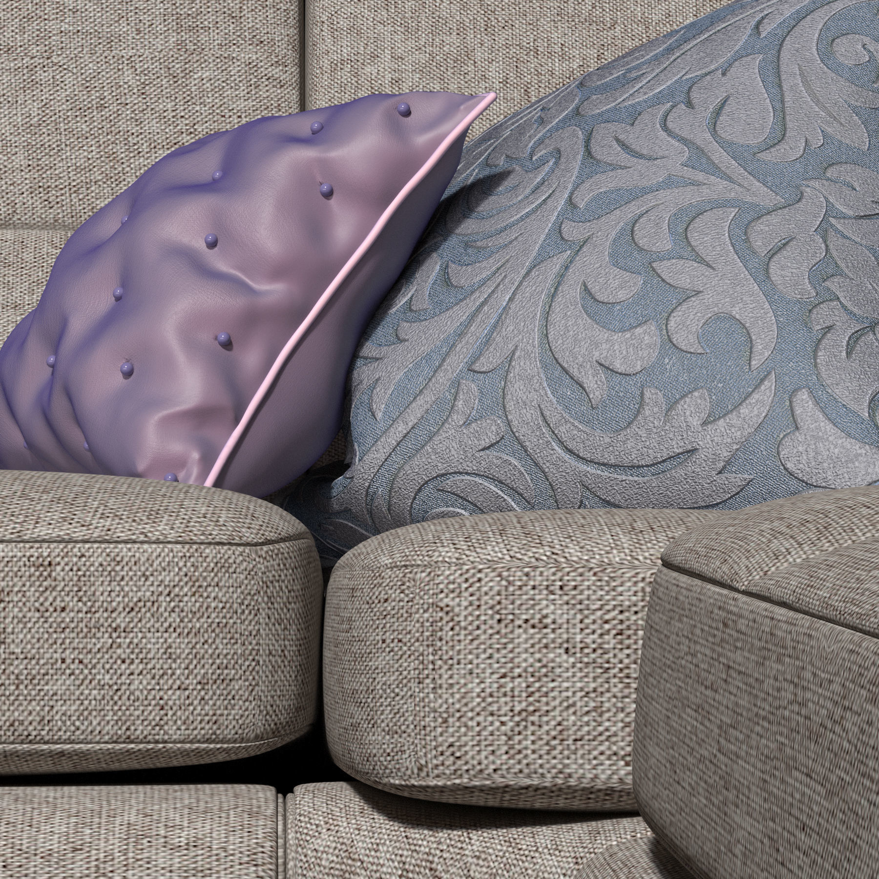 Sofa San Diego 3D model_9
