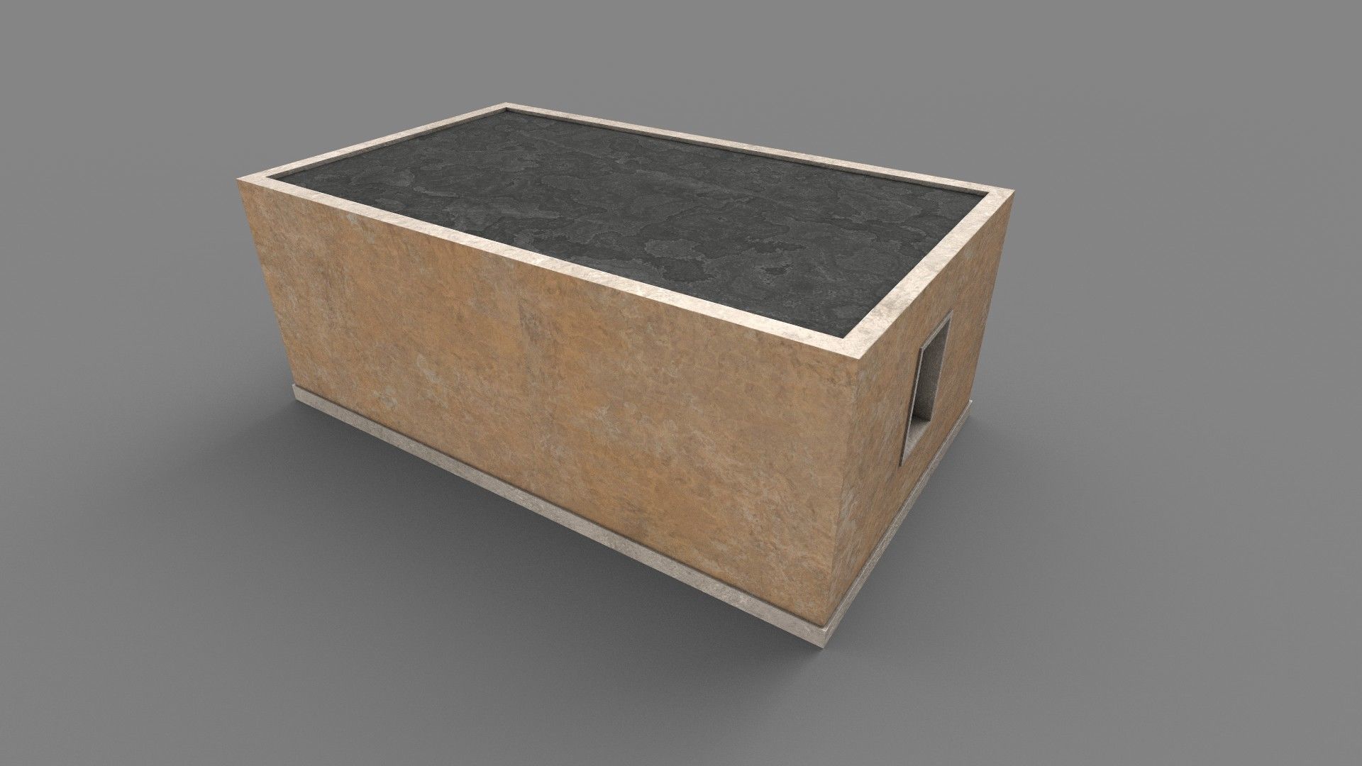 Favela Building 01 Low-poly 3D model_3