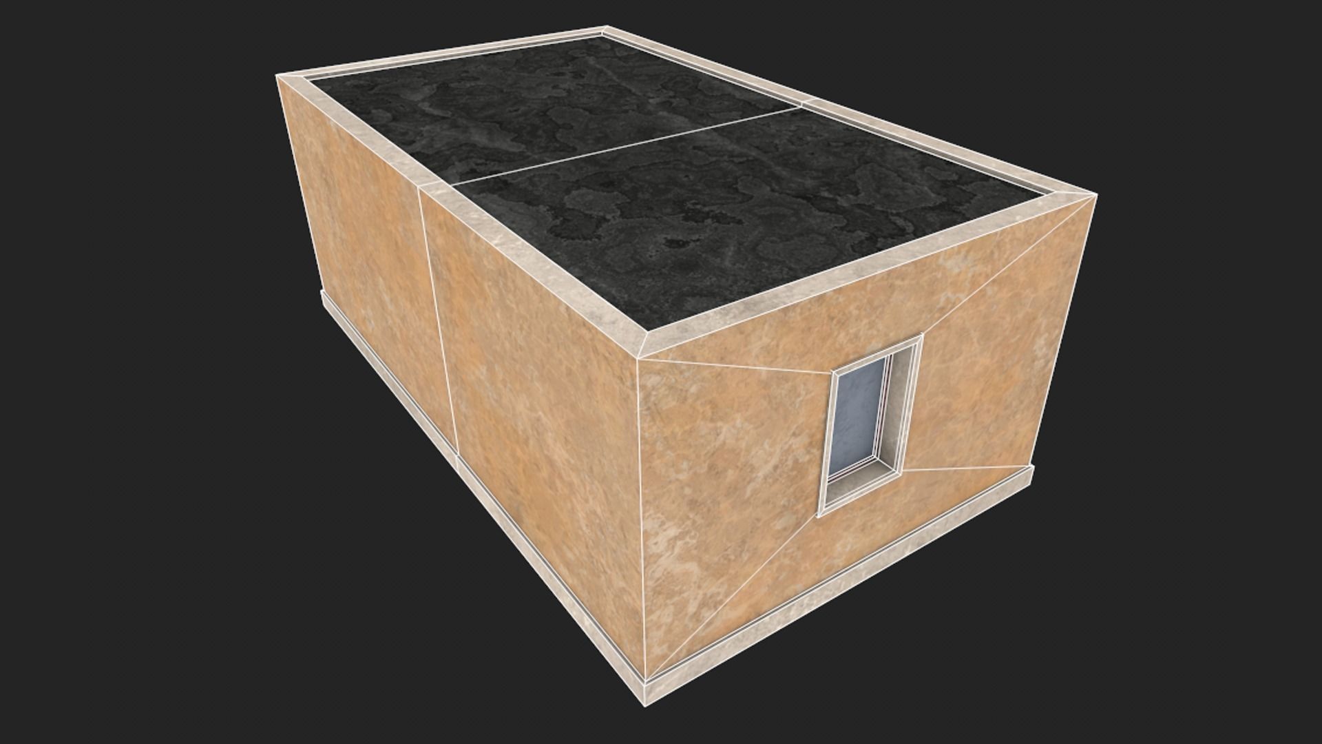 Favela Building 01 Low-poly 3D model_9