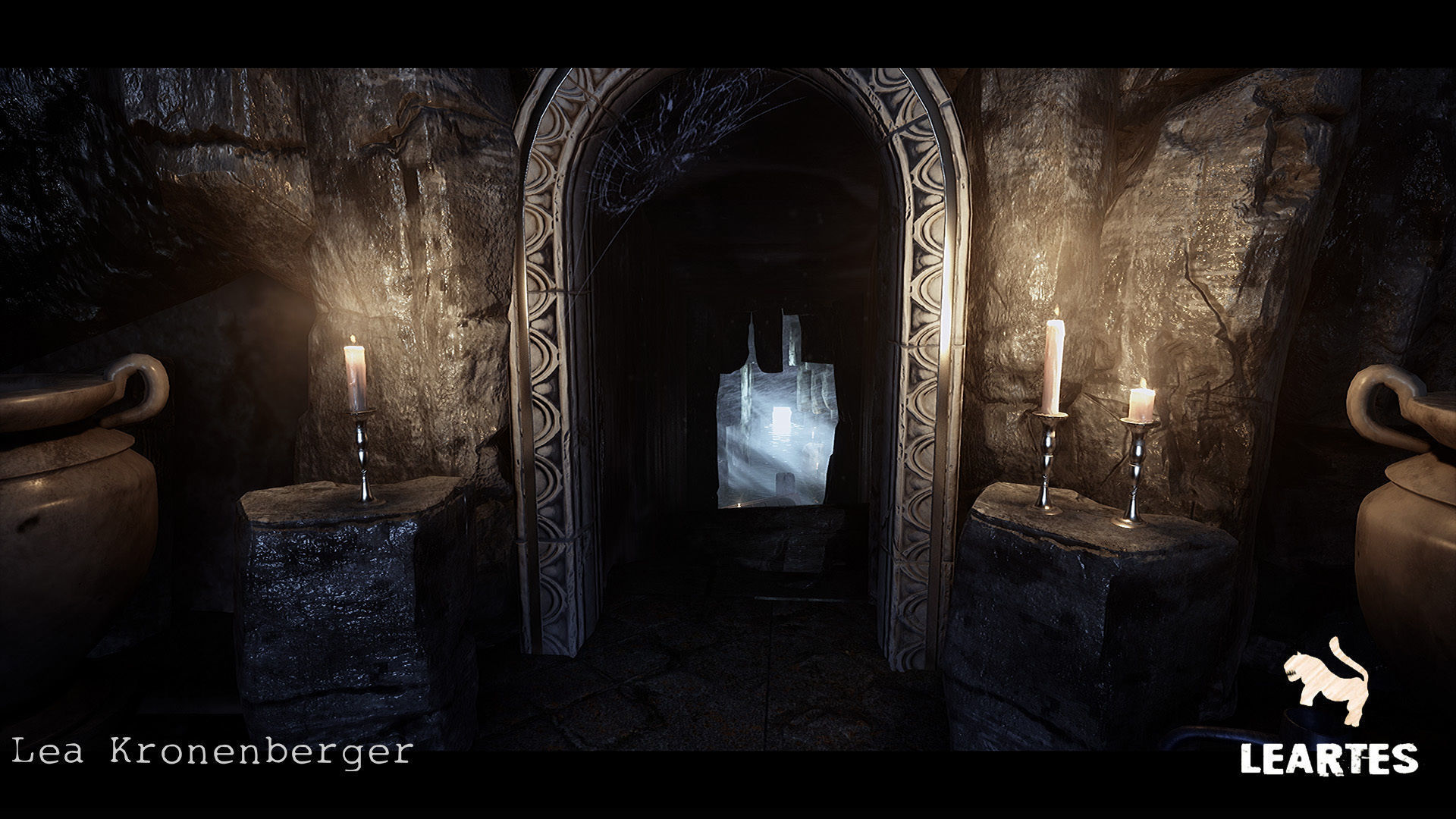 Merlins Cave Environment in Unreal Engine Low-poly 3D model_10