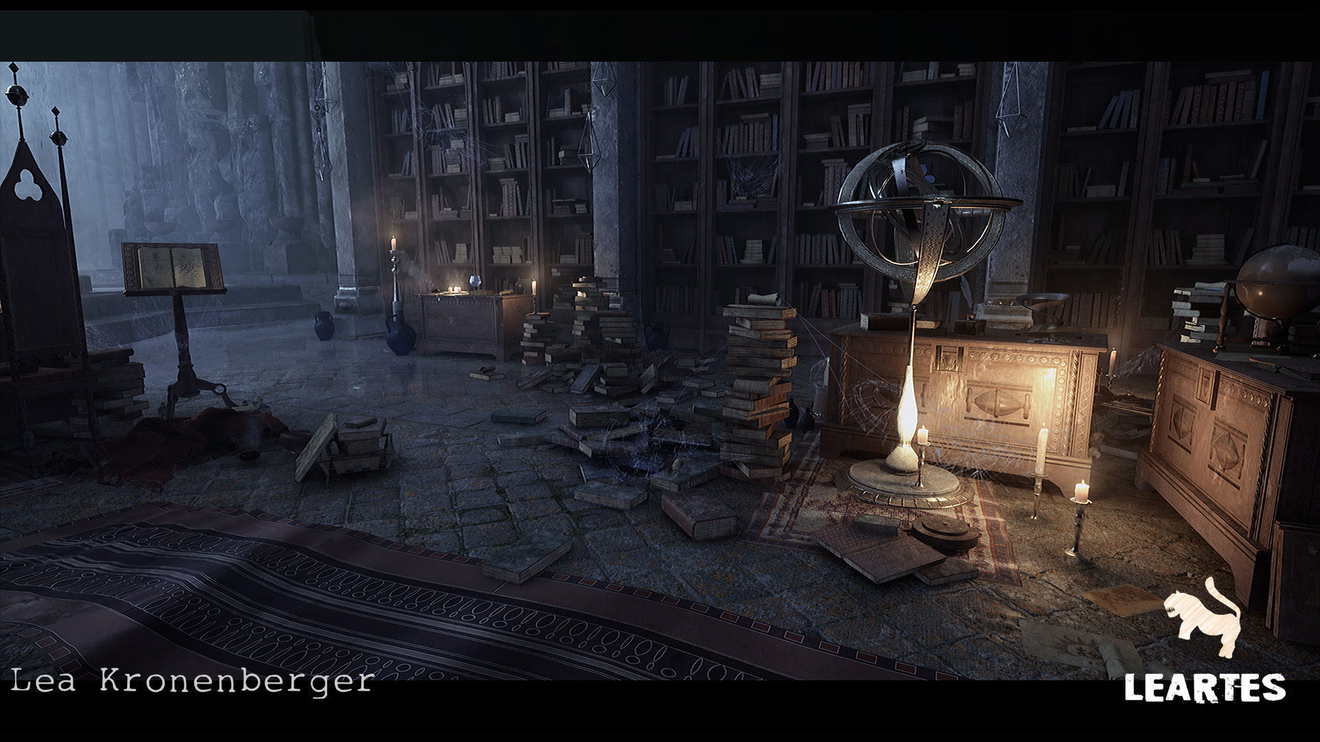 Merlins Cave Environment in Unreal Engine Low-poly 3D model_7