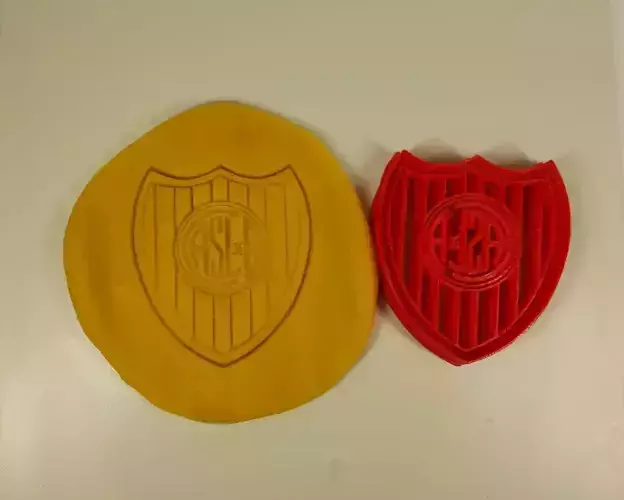 Cutter cookie San Lorenzo soccer Cortante futbol Argentine