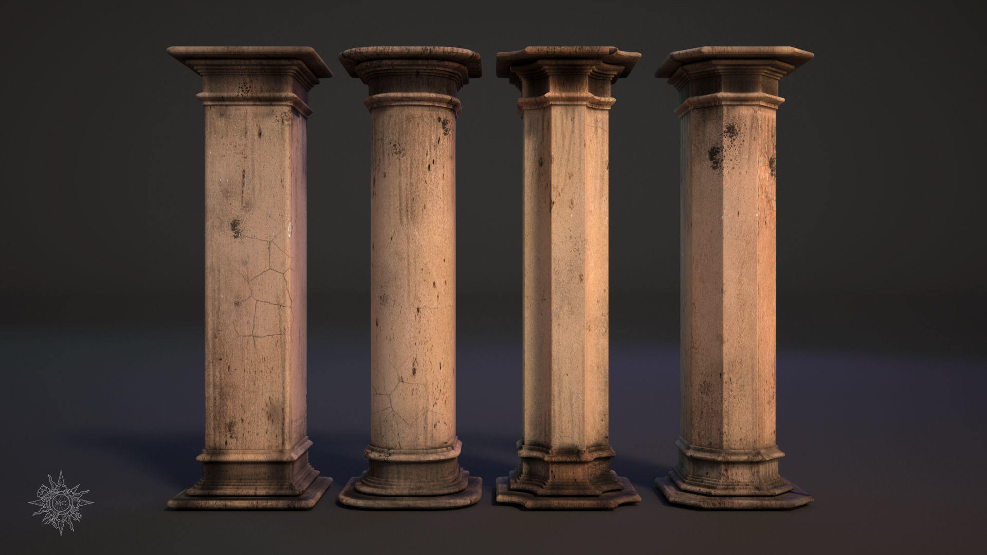 Build it your way with Building Sections V02 3D model_2